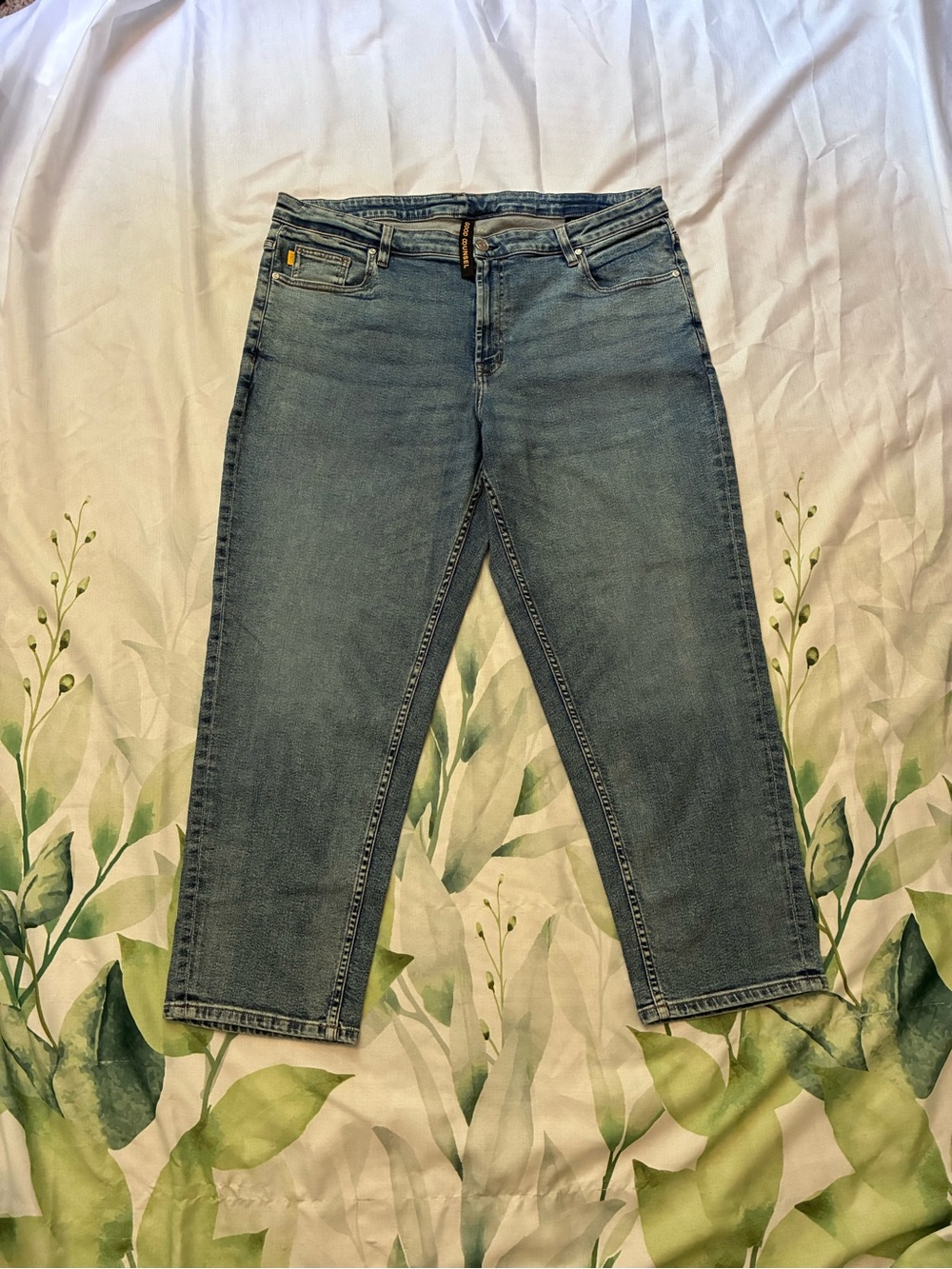 GOOD COUNSEL Blue Denim Jeans made in USA